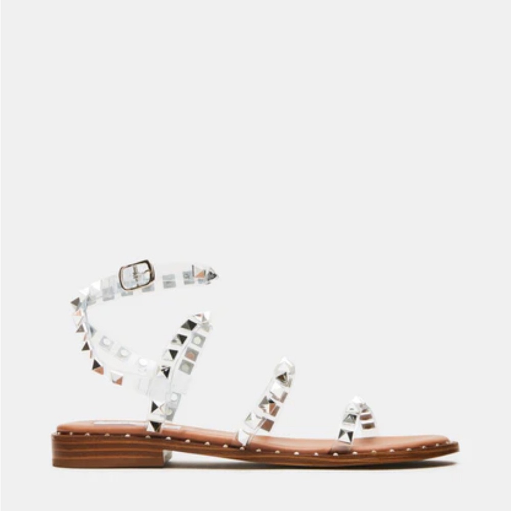 Steve Madden Travelers. Clear Size 8.5